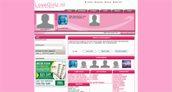 Desktop Screenshot of lovegirlz.nl